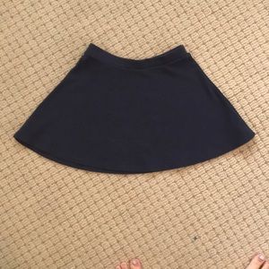 Blue skirt